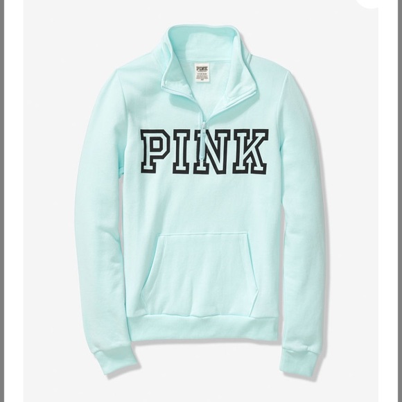 PINK Victoria's Secret Tops - Large perfect half zip